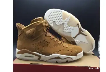 Retro Wheat Jordan 6 0530